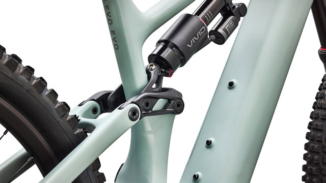 Specialized Vélo électrique tout-terrain Levo 4 EVO Comp Carbon 29"/27,5" - satin agave grey-desert metallic | L | 180 mm | 155,0 mm | 44 mm | 29" (avant), 27,5" (arrière)