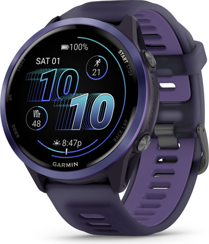 Garmin Forerunner 570 47 mm Smartwatch - imperial purple-indigo
