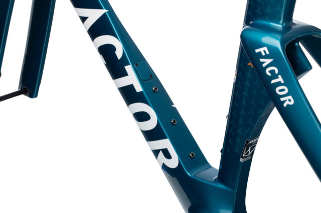 Factor Hanzo Time Trial Frameset - pearl green/L/12 mm Thru Axle