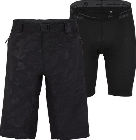 Endura Short Hummvee avec Pantalon Intérieur - black camo/M