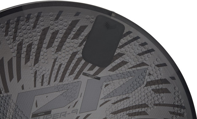 Zipp Super-9 Carbon Tubeless Disc Center Lock Scheibenlaufrad - black/28" HR 12x142 SRAM XDR