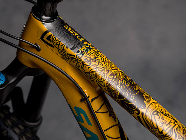 DYEDBRO MTB Frame Protection Film Set bike components