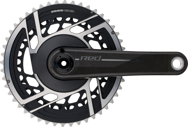 SRAM RED Crankset - 175mm 2x 12-Speed Natural Carbon main image 0