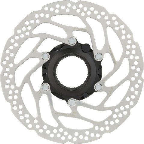 Shimano RT-EM300 Center Lock Brake Rotor for STEPS - silver-black/160 mm