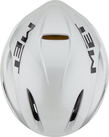 MET Manta MIPS Helmet - white-holographic-glossy/56 - 58 cm