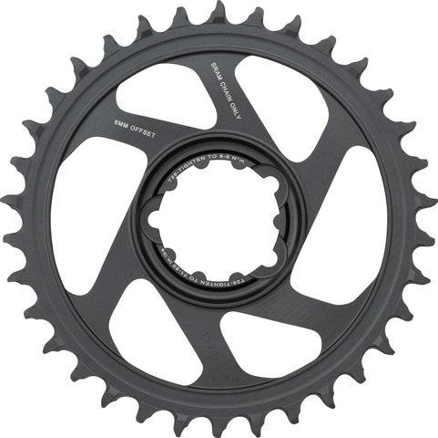 SRAM Plateau X-Sync 2 Eagle Direct Mount 6 mm - lunar grey-polar grey/34 
