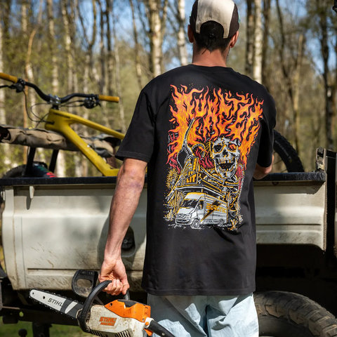 Burgtec T-shirt Keep It Lit - black/M