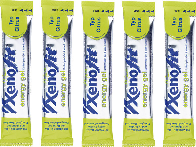 Xenofit energy Gel - 5 Stück - citrus