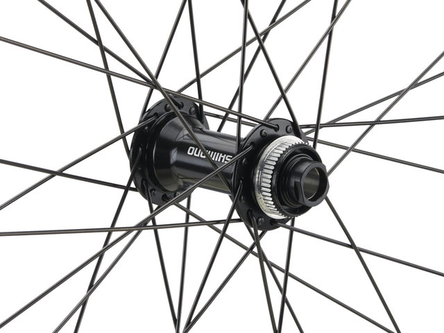 bc basic Set de Roues Mountain Deore Disc Center Lock DT Swiss 533D 29" Boost - schwarz | Shimano Micro Spline | Boost | 148 mm | 110 mm | Boost | 29" | 110 mm | Shimano Micro Spline | 110 mm | 148 mm