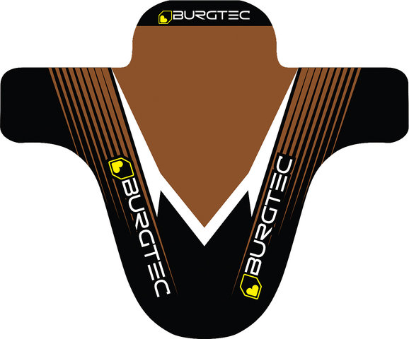 Burgtec Guardabarros de Moto - brown-black