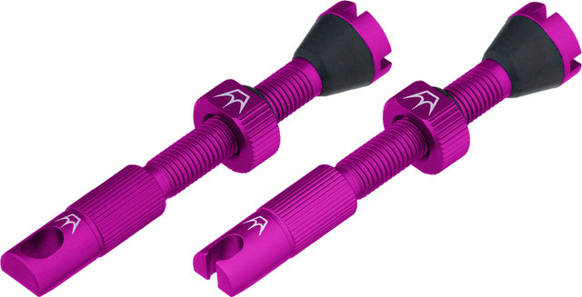 Peaty's Chris King Edition MK2 Tubeless Ventil 2er-Set - punch/SV 42 mm