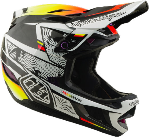 Troy Lee Designs Casco D4 Carbon MIPS - lined up black | 55 - 56 cm