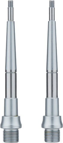 Paire D'axes De Libération Rapide Pour Vélo 140mm Et 180mm Finition Titane