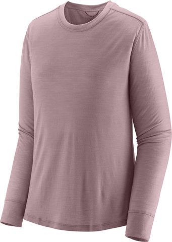 Patagonia Shirt pour Dames Capilene Cool Merino L/S - stormy mauve/M