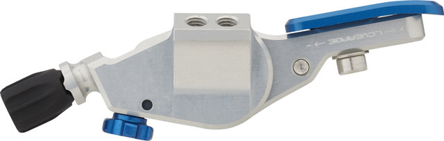 Hope Dropper Lever Handlebar Remote - silver-blue