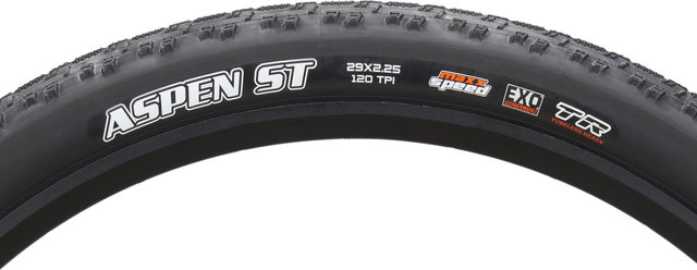 Maxxis Aspen ST MaxxSpeed EXO TR 29" Folding Tyre - black/29 /57 mm/57-622/2.25 