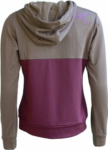 Zimtstern Sudadera con Capucha Tech Hoodz para Damas - military olive-windsor wine | S