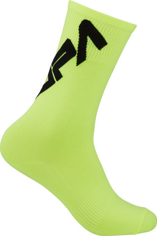 Supacaz Chaussettes SupaSocks Twisted - neon yellow/36 - 40