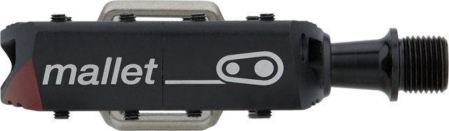 crankbrothers Pédales à Clip Mallet DH Superbruni Edition - black-red-blue