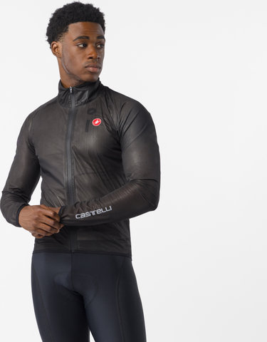Castelli Squall Shell Jacke - light black silver gray | S