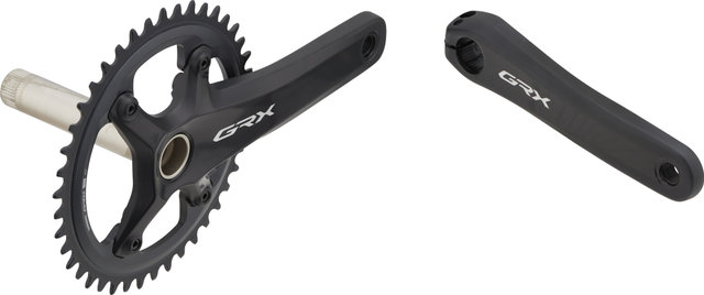 Shimano GRX FC-RX820-1 Hollowtech II Crankset - black/172.5 mm 42 tooth