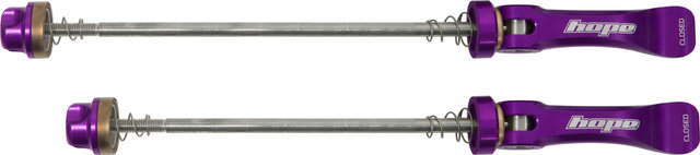 Hope Road Nabenschnellspanner-Set - purple/130 mm/100 mm