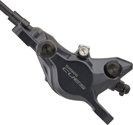 Shimano Frein à Disque CUES BR-U8000 avec Plaquettes en Résine J-Kit - noir/Roue avant/Gauche (spécifique au côté)
