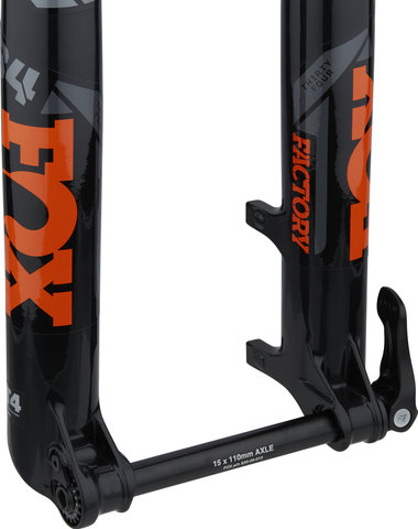 Fox Racing Shox Horquilla de suspensión 34 Float 29" FIT4 Factory Boost Modelo 2022 - shiny black/15 mm Eje Pasante/130 /44 /1 1/8" - 1,5" tapered/29"/110 mm