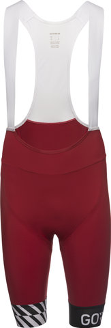 GORE Wear Swiftride Optical Bib Shorts Trägerhose - utility red/M