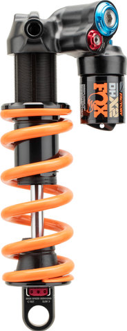 Fox Racing Shox DHX2 2POS Factory Trunnion Dämpfer Modell 2024 für RAAW Madonna V2 OEM - black-orange | 205 mm x 60 mm / 500 lbs