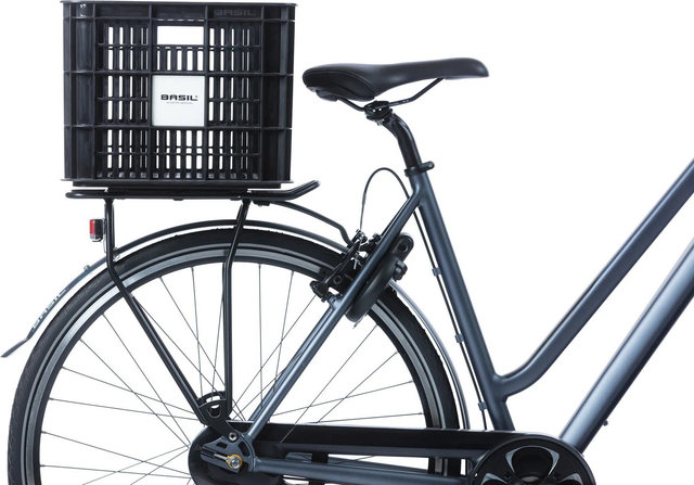 Basil Crate L Panier de vélo - noir/40 
