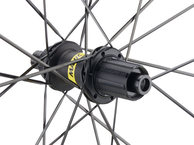 Mavic Cosmic SLR 45 Disc Center Lock 28" Carbon Laufradsatz - schwarz/142 mm/100 mm/28"/Shimano Road