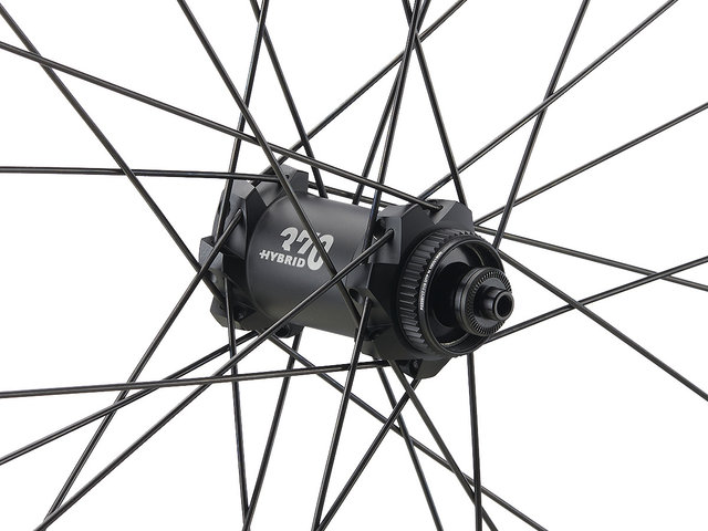 DT Swiss HU 1900 SPLINE 25 Centre Lock Disc 29" Wheelset - black/Shimano Micro Spline/135 mm/100 mm/29"/100 mm/Shimano Micro Spline/100 mm/135 mm/Non Boost/Non Boost