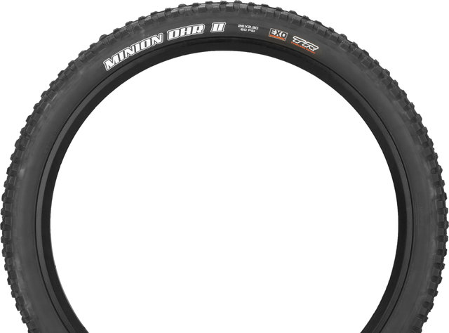 Maxxis Pneu Souple Minion DHR II Dual EXO TR 26" - noir/26x2,3