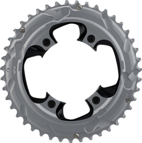 SRAM Plateau Road pour Force/Rival Wide, 2x12 vitesses, BCD 94 mm - polar grey/43 