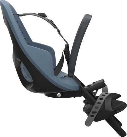 Thule Yepp 2 Mini Kids Bicycle Seat for Head Tube Installation - aegean blue