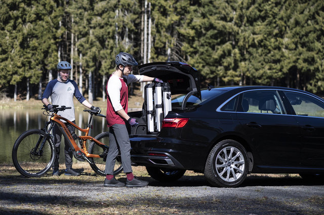 XLC Almada Work-E VC-C07 Fahrradträger für Anhängerkupplung - schwarz