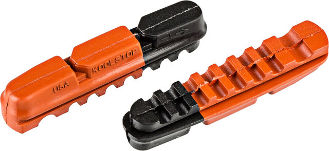 Kool Stop Gomas de frenos Cartridge R7 Dura 2 - negro-salmón