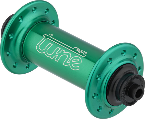 tune Buje delantero Mig Endurance para frenos de llanta - verde cardenillo/9 x 100 mm / 20 agujeros
