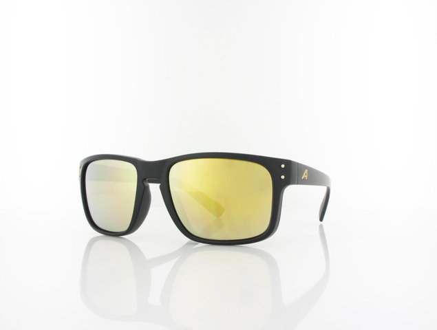 Alpina Lunettes de Sport Kosmic - black gold matt | marron