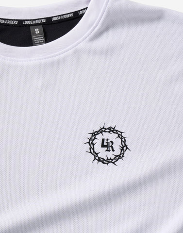Loose Riders C/S 2 Tone Long Sleeve Jersey - white/M