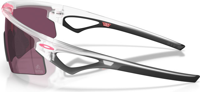 Oakley Sphaera Strike Sportbrille - matte transparent | prizm road black