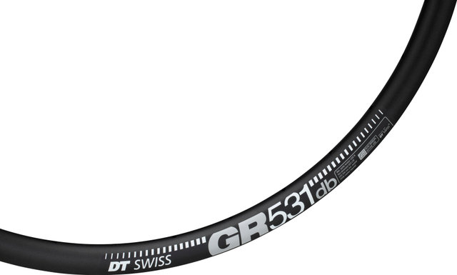 DT Swiss GR 531 Disc 28" Felge - schwarz/32/28"