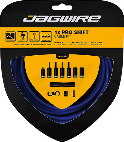 Jagwire 1X Pro Shifter Cable Set - SID blue