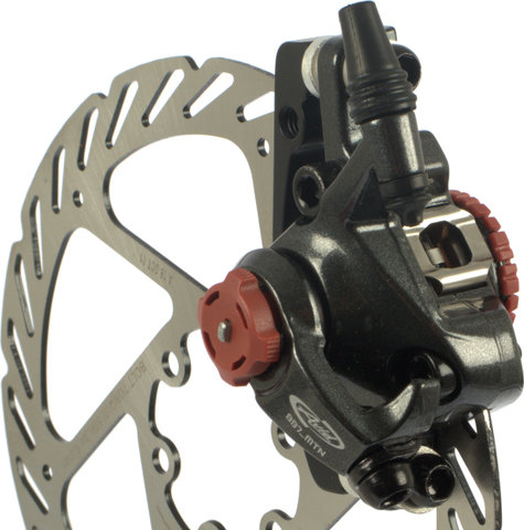 Avid BB7 MTB Front+Rear Disc Brake Set w/ Brake Rotor - graphite/Set/without