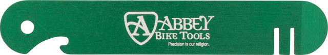 Abbey Bike Tools Stu Stick Rotor Truing Tool Bremsscheiben-Richtwerkzeug - green
