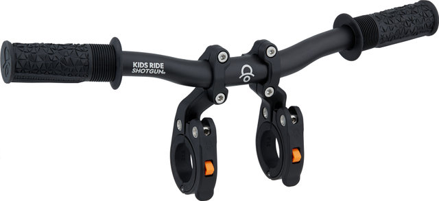 Shotgun Pro Handlebars for Front Kids Bike Seat - black