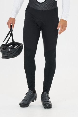 Endurance Pantalones con tirantes térmicos Gorsk V2 bloqueadores de viento - black | M