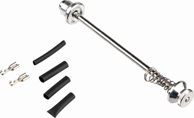 SON Rueda Delux + Open Pro + Sapim Race 28" - Modelo fuera. de producción - negro-plata/100 mm/28"/100 mm/100 mm/Non Boost/Non Boost