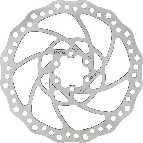 Tektro Bremsscheibe 6-Loch TR-17 für E-Bike - silber/180 mm